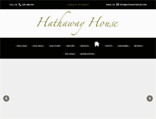 Tablet Screenshot of hathawayhouse.com